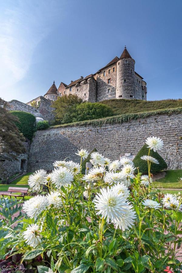 Le Famillial , 2 Chambres Doubles Lits Faits Et Serviettes De Toilette Fournies Avec Parking Prive 1 Voiture, Netflix, Disney Plus Disponible Dieppe Exterior foto